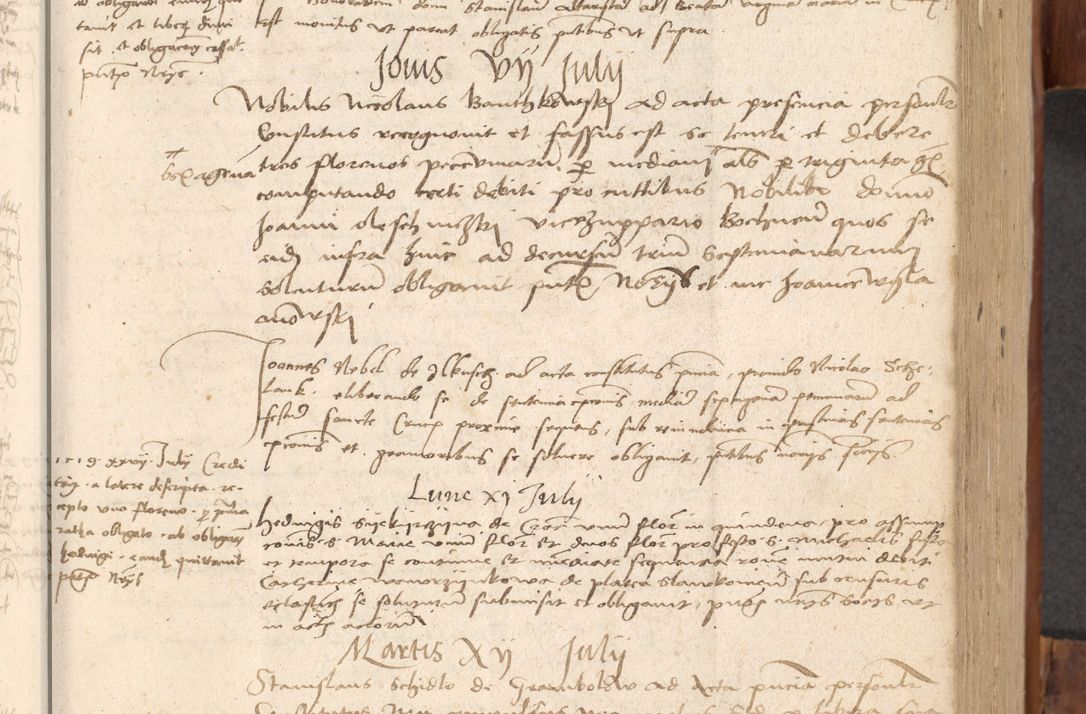 Zdjęcie nr 168 dla obiektu archiwalnego: Acta obligationum coram reverendo patre domino Thoma Rosnowsky canonico et officiali generali Cracoviensi ad annum Domini 1518