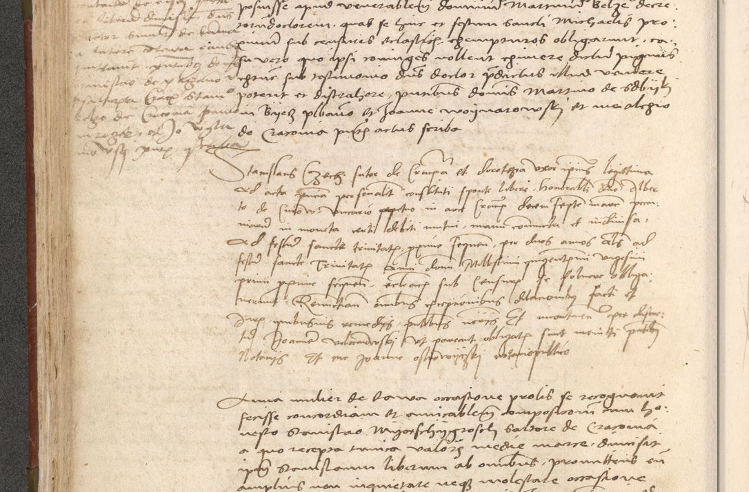 Zdjęcie nr 159 dla obiektu archiwalnego: Acta obligationum coram reverendo patre domino Thoma Rosnowsky canonico et officiali generali Cracoviensi ad annum Domini 1518