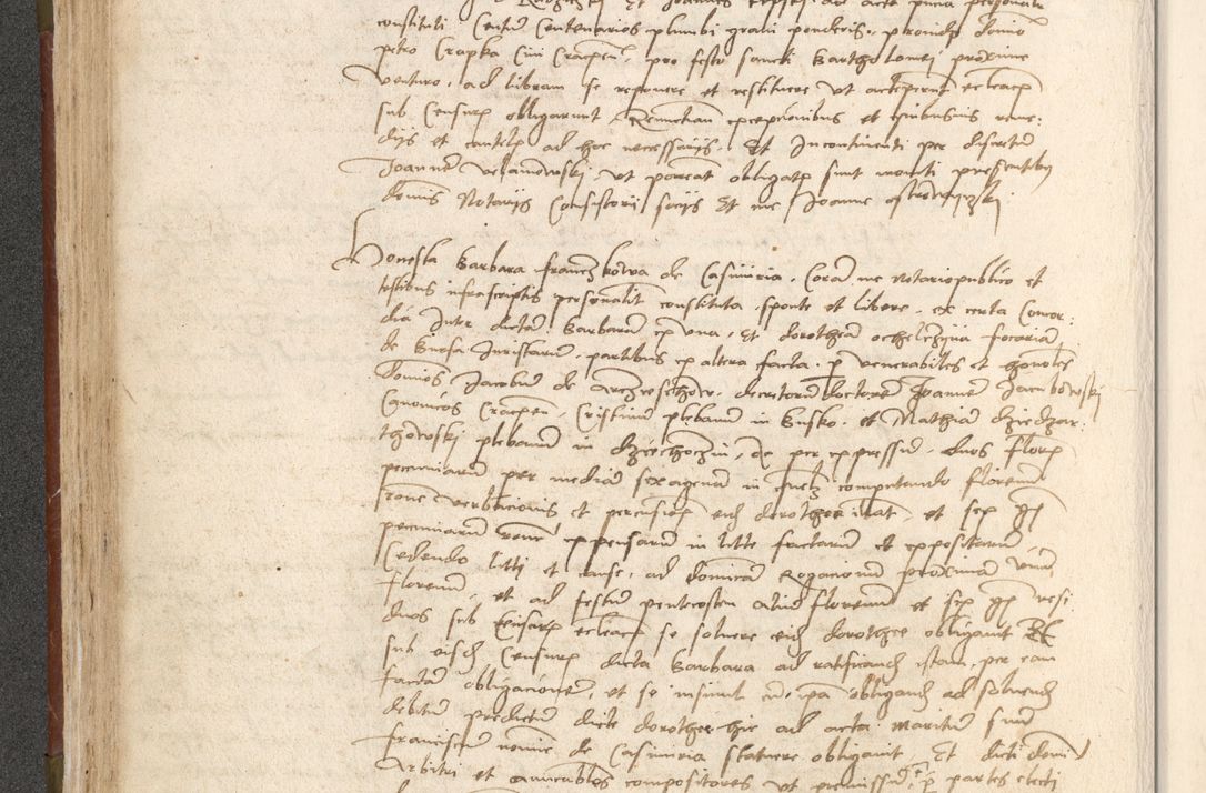 Zdjęcie nr 155 dla obiektu archiwalnego: Acta obligationum coram reverendo patre domino Thoma Rosnowsky canonico et officiali generali Cracoviensi ad annum Domini 1518