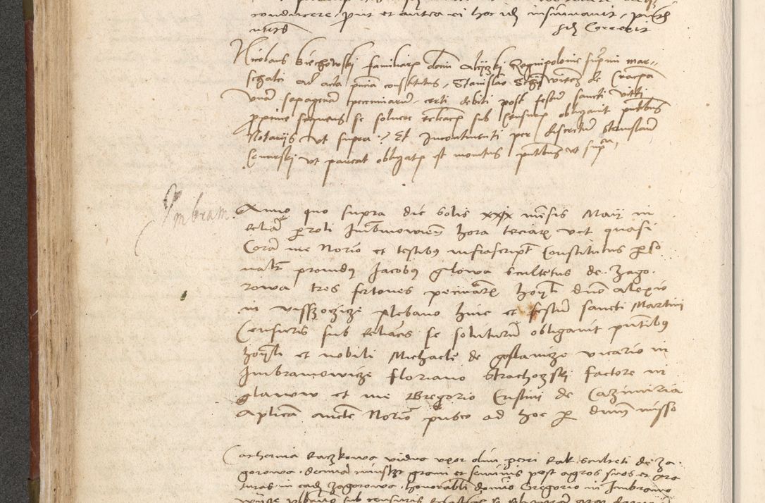 Zdjęcie nr 157 dla obiektu archiwalnego: Acta obligationum coram reverendo patre domino Thoma Rosnowsky canonico et officiali generali Cracoviensi ad annum Domini 1518