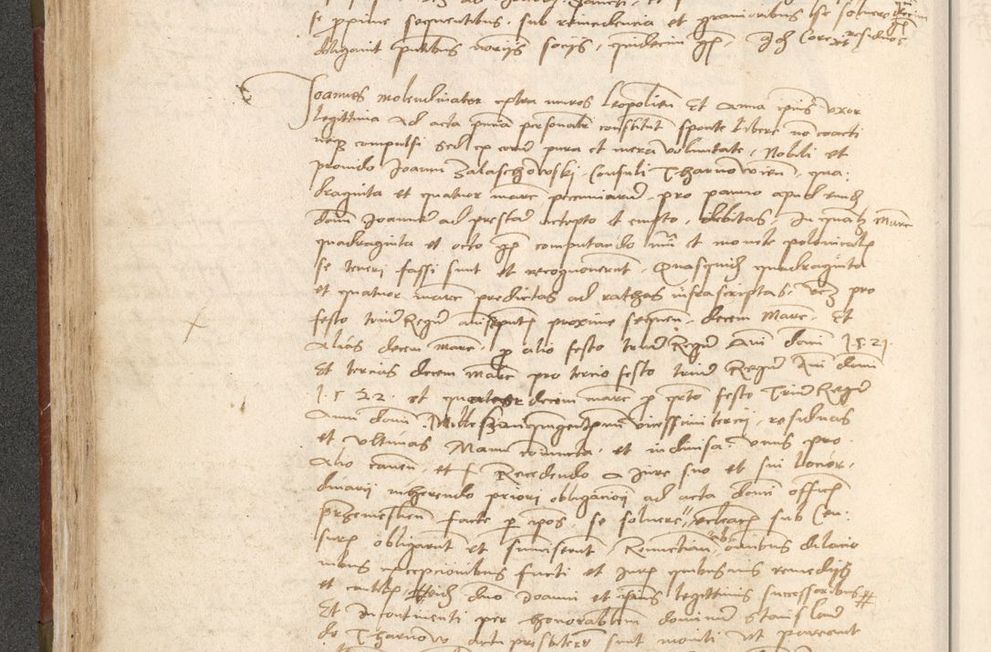 Zdjęcie nr 153 dla obiektu archiwalnego: Acta obligationum coram reverendo patre domino Thoma Rosnowsky canonico et officiali generali Cracoviensi ad annum Domini 1518
