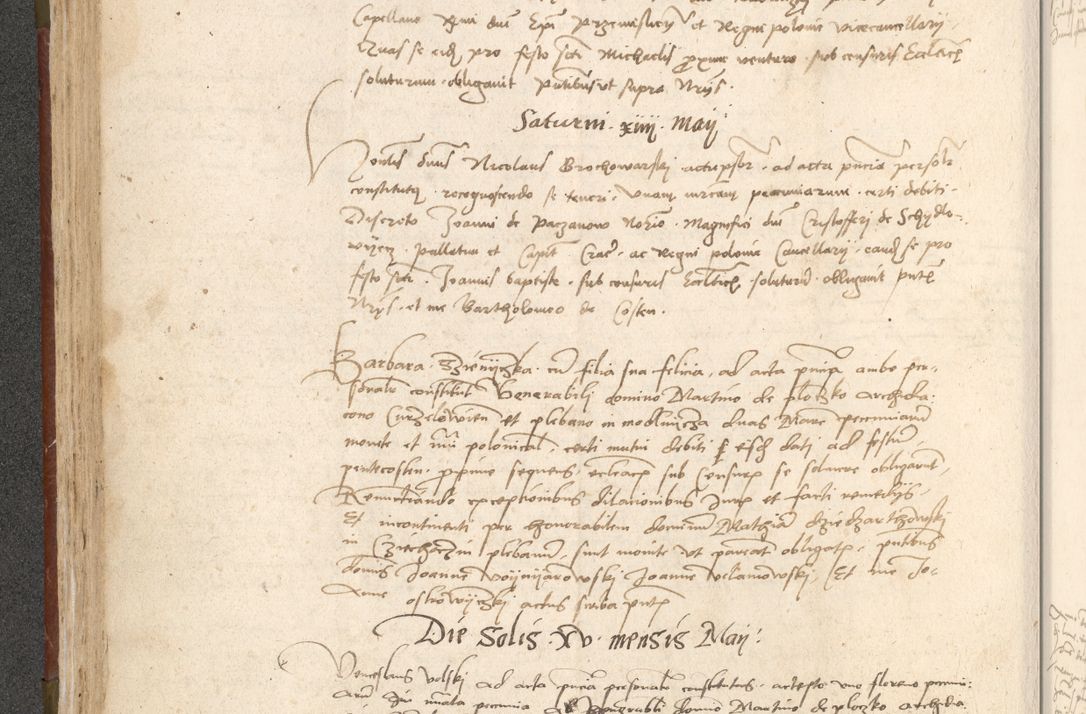 Zdjęcie nr 151 dla obiektu archiwalnego: Acta obligationum coram reverendo patre domino Thoma Rosnowsky canonico et officiali generali Cracoviensi ad annum Domini 1518