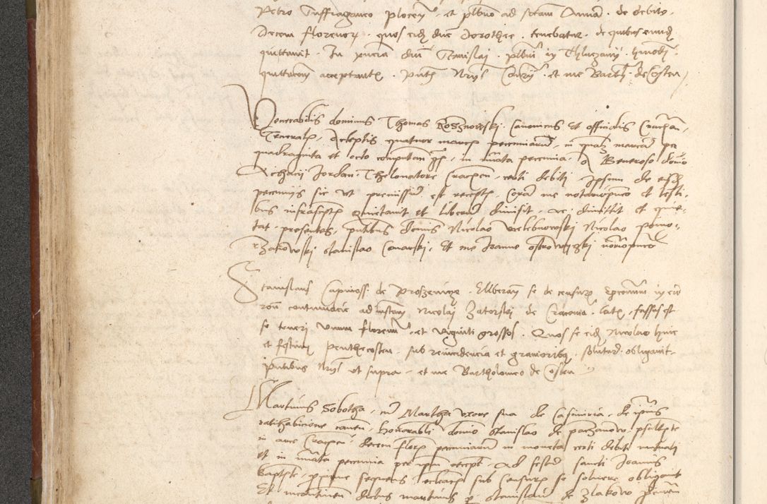 Zdjęcie nr 143 dla obiektu archiwalnego: Acta obligationum coram reverendo patre domino Thoma Rosnowsky canonico et officiali generali Cracoviensi ad annum Domini 1518