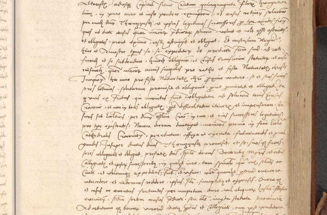 Zdjęcie nr 140 dla obiektu archiwalnego: Acta obligationum coram reverendo patre domino Thoma Rosnowsky canonico et officiali generali Cracoviensi ad annum Domini 1518