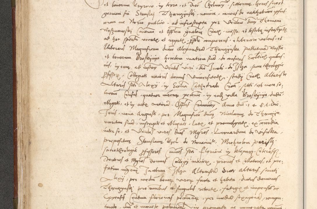 Zdjęcie nr 139 dla obiektu archiwalnego: Acta obligationum coram reverendo patre domino Thoma Rosnowsky canonico et officiali generali Cracoviensi ad annum Domini 1518
