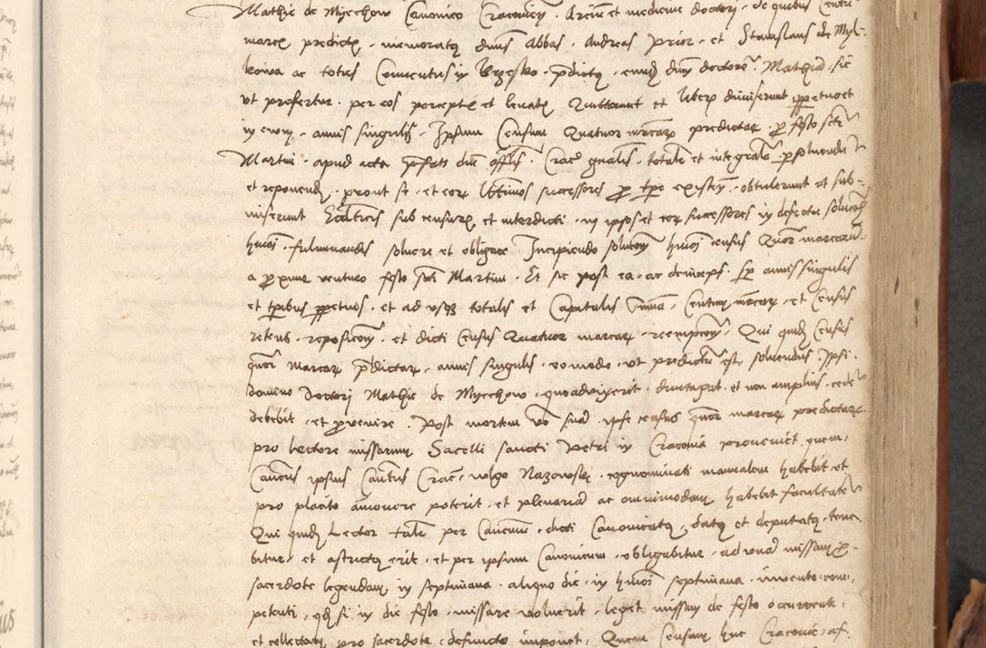 Zdjęcie nr 132 dla obiektu archiwalnego: Acta obligationum coram reverendo patre domino Thoma Rosnowsky canonico et officiali generali Cracoviensi ad annum Domini 1518
