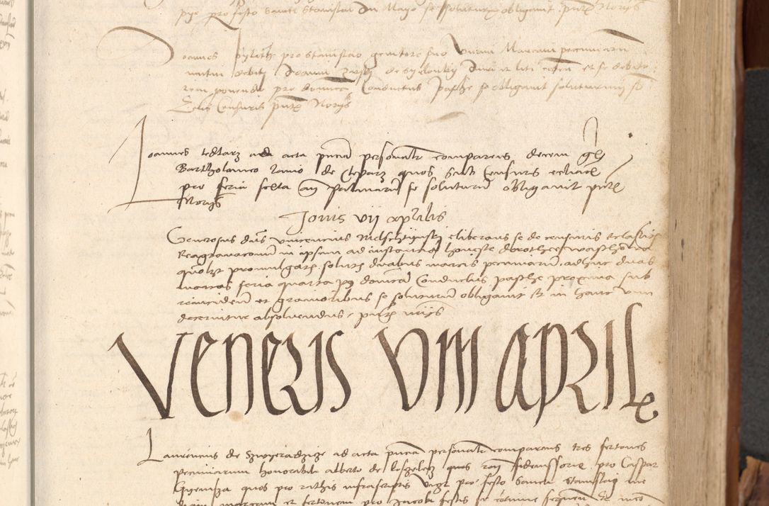 Zdjęcie nr 126 dla obiektu archiwalnego: Acta obligationum coram reverendo patre domino Thoma Rosnowsky canonico et officiali generali Cracoviensi ad annum Domini 1518