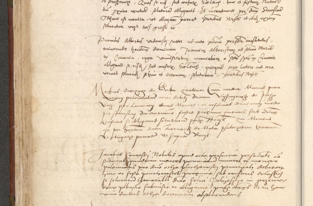 Zdjęcie nr 125 dla obiektu archiwalnego: Acta obligationum coram reverendo patre domino Thoma Rosnowsky canonico et officiali generali Cracoviensi ad annum Domini 1518