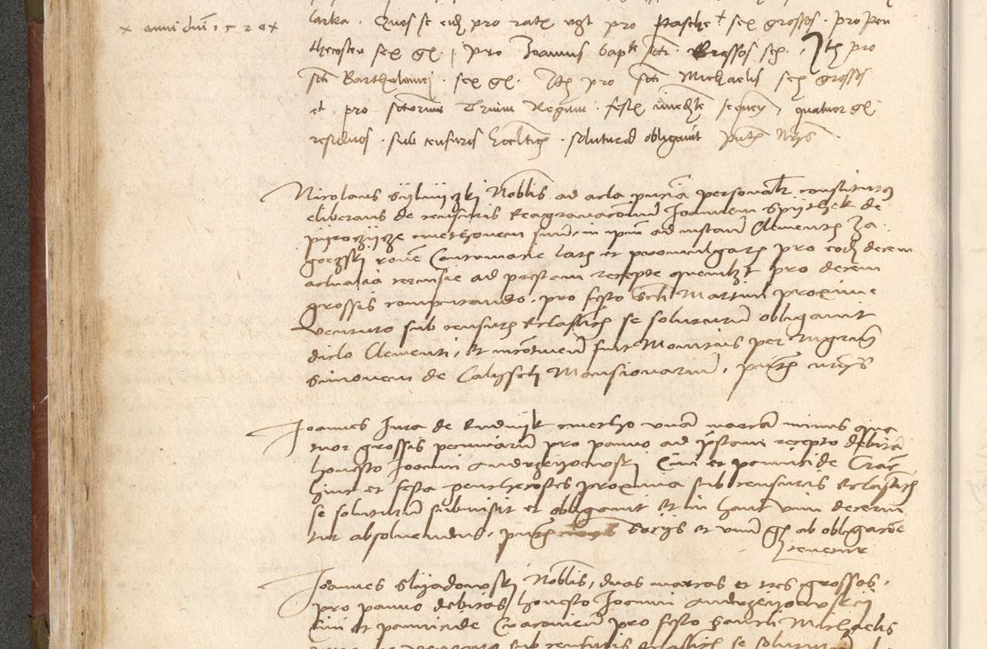 Zdjęcie nr 121 dla obiektu archiwalnego: Acta obligationum coram reverendo patre domino Thoma Rosnowsky canonico et officiali generali Cracoviensi ad annum Domini 1518