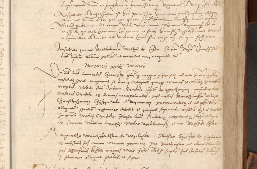 Zdjęcie nr 120 dla obiektu archiwalnego: Acta obligationum coram reverendo patre domino Thoma Rosnowsky canonico et officiali generali Cracoviensi ad annum Domini 1518