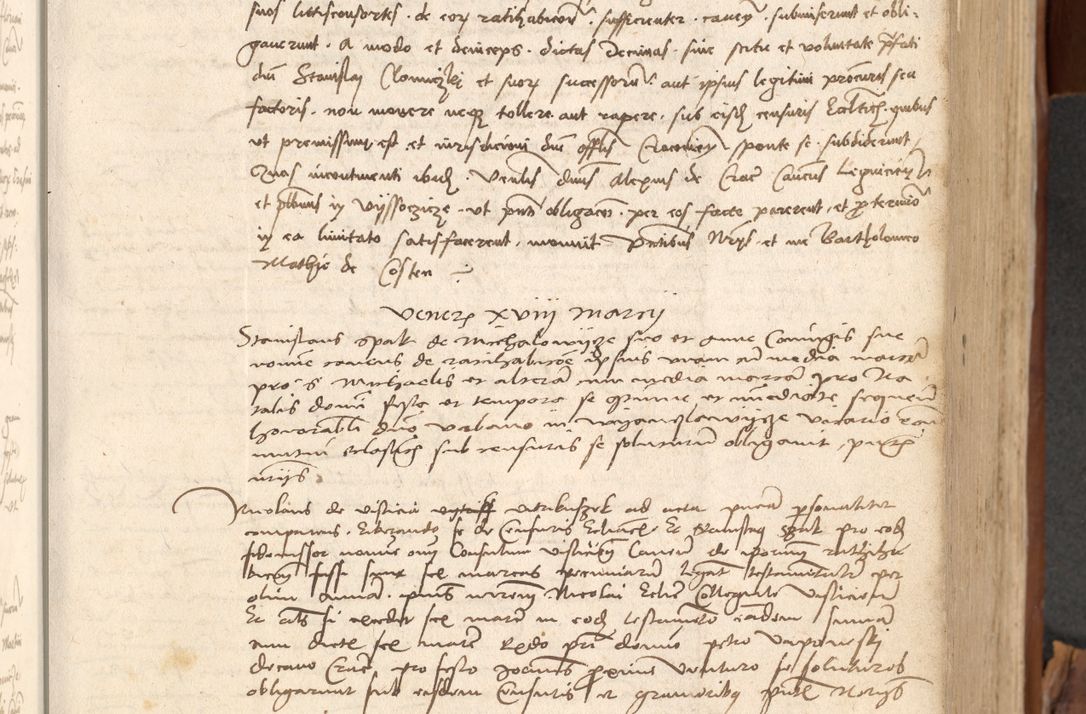 Zdjęcie nr 116 dla obiektu archiwalnego: Acta obligationum coram reverendo patre domino Thoma Rosnowsky canonico et officiali generali Cracoviensi ad annum Domini 1518