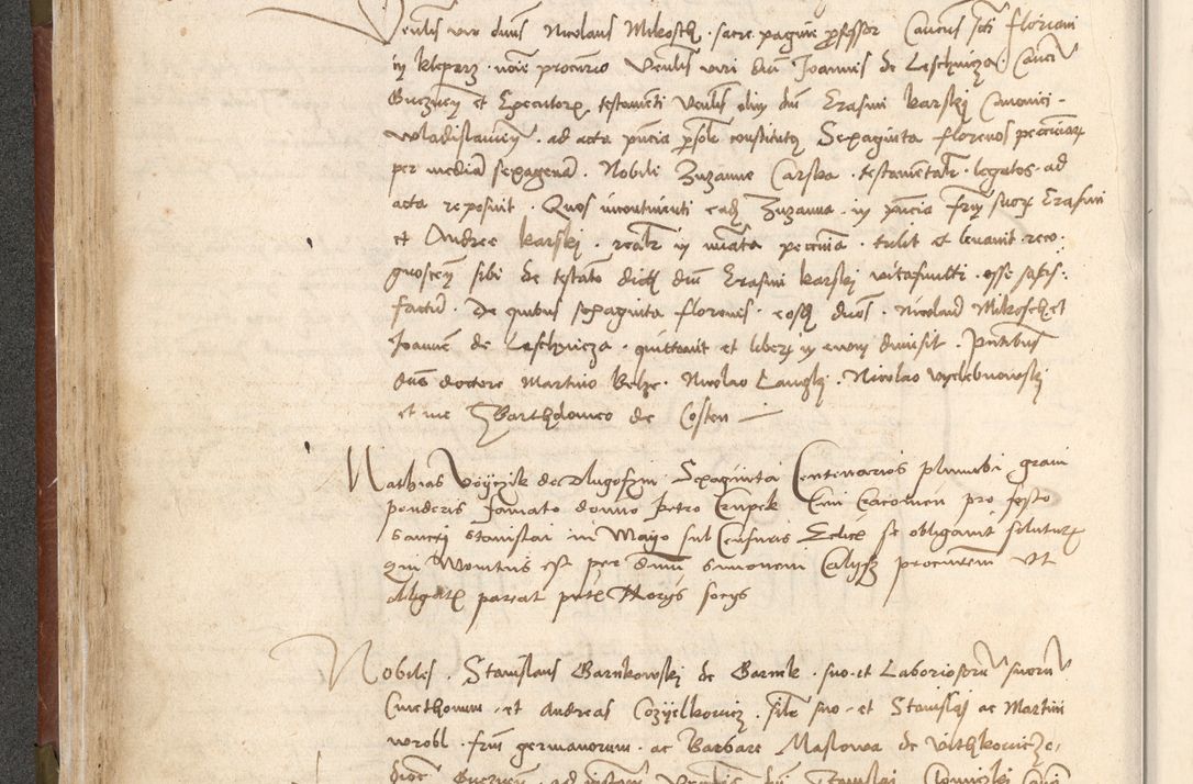Zdjęcie nr 115 dla obiektu archiwalnego: Acta obligationum coram reverendo patre domino Thoma Rosnowsky canonico et officiali generali Cracoviensi ad annum Domini 1518