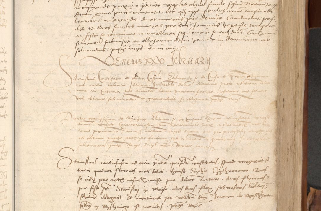 Zdjęcie nr 108 dla obiektu archiwalnego: Acta obligationum coram reverendo patre domino Thoma Rosnowsky canonico et officiali generali Cracoviensi ad annum Domini 1518