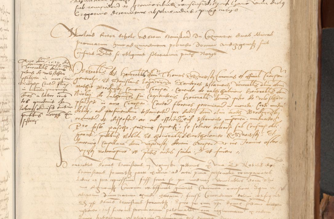 Zdjęcie nr 102 dla obiektu archiwalnego: Acta obligationum coram reverendo patre domino Thoma Rosnowsky canonico et officiali generali Cracoviensi ad annum Domini 1518