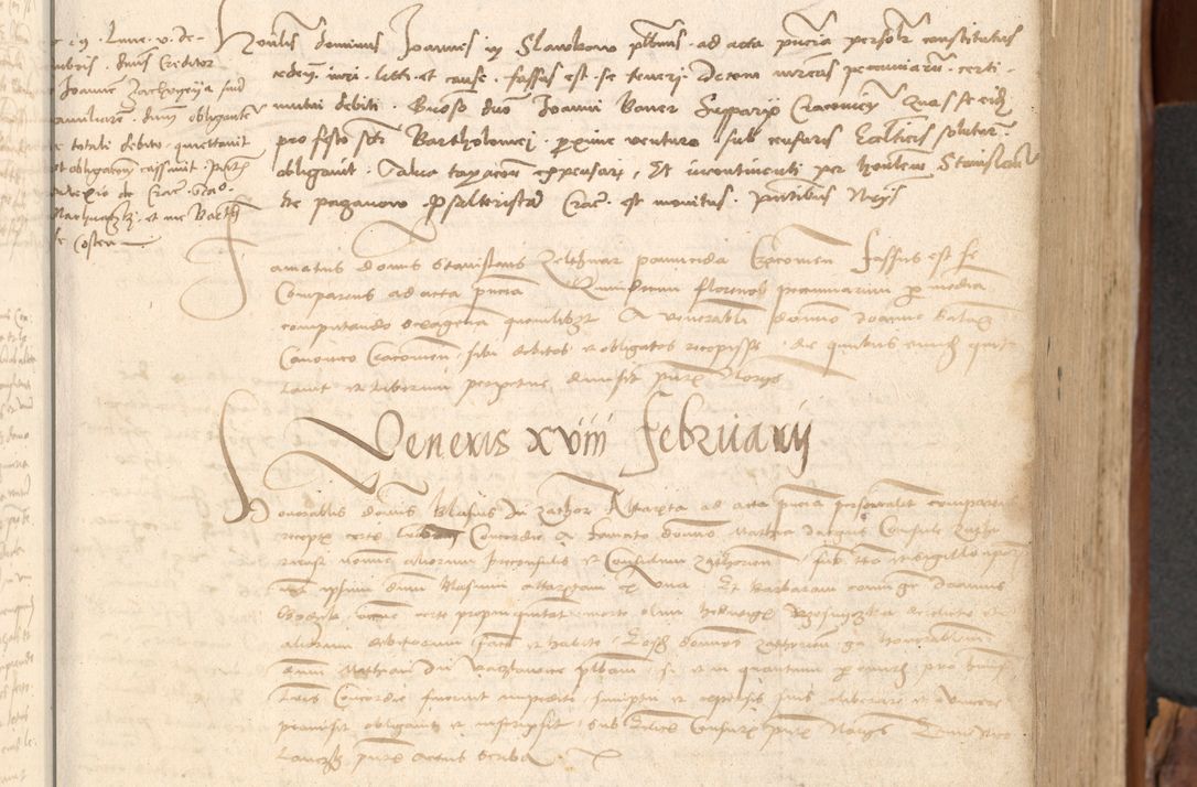 Zdjęcie nr 104 dla obiektu archiwalnego: Acta obligationum coram reverendo patre domino Thoma Rosnowsky canonico et officiali generali Cracoviensi ad annum Domini 1518