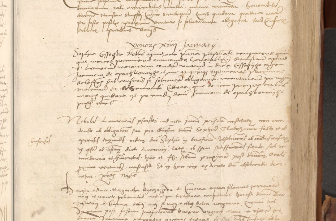 Zdjęcie nr 92 dla obiektu archiwalnego: Acta obligationum coram reverendo patre domino Thoma Rosnowsky canonico et officiali generali Cracoviensi ad annum Domini 1518