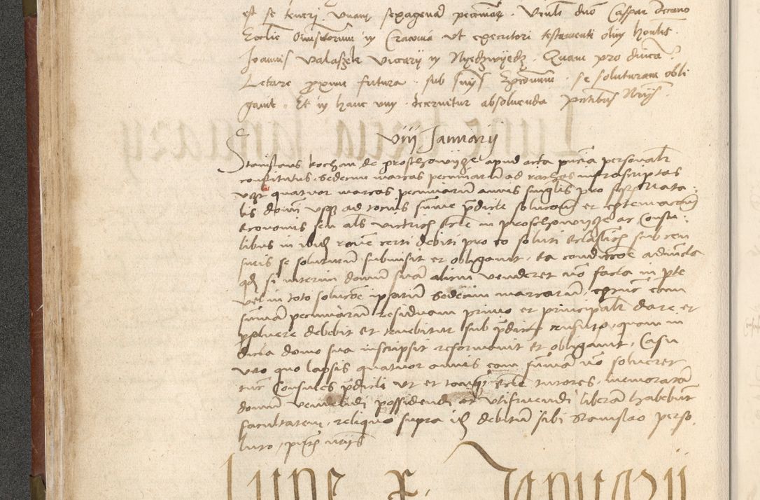 Zdjęcie nr 91 dla obiektu archiwalnego: Acta obligationum coram reverendo patre domino Thoma Rosnowsky canonico et officiali generali Cracoviensi ad annum Domini 1518