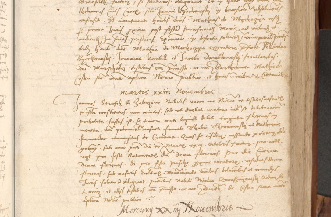 Zdjęcie nr 82 dla obiektu archiwalnego: Acta obligationum coram reverendo patre domino Thoma Rosnowsky canonico et officiali generali Cracoviensi ad annum Domini 1518