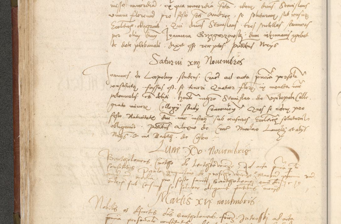 Zdjęcie nr 79 dla obiektu archiwalnego: Acta obligationum coram reverendo patre domino Thoma Rosnowsky canonico et officiali generali Cracoviensi ad annum Domini 1518