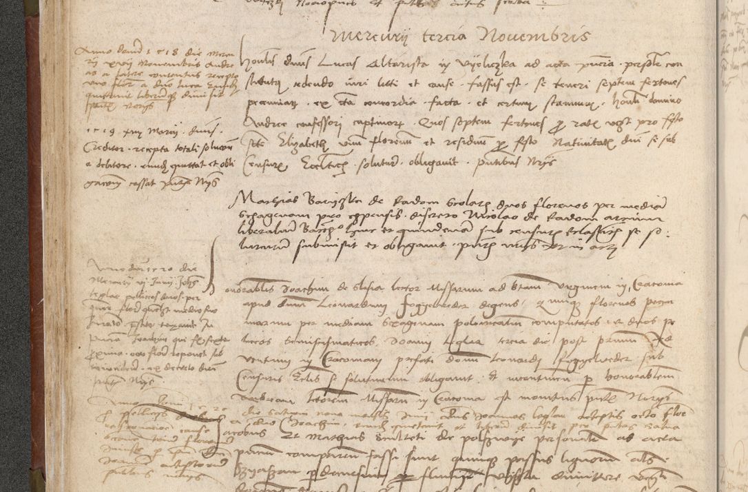 Zdjęcie nr 77 dla obiektu archiwalnego: Acta obligationum coram reverendo patre domino Thoma Rosnowsky canonico et officiali generali Cracoviensi ad annum Domini 1518