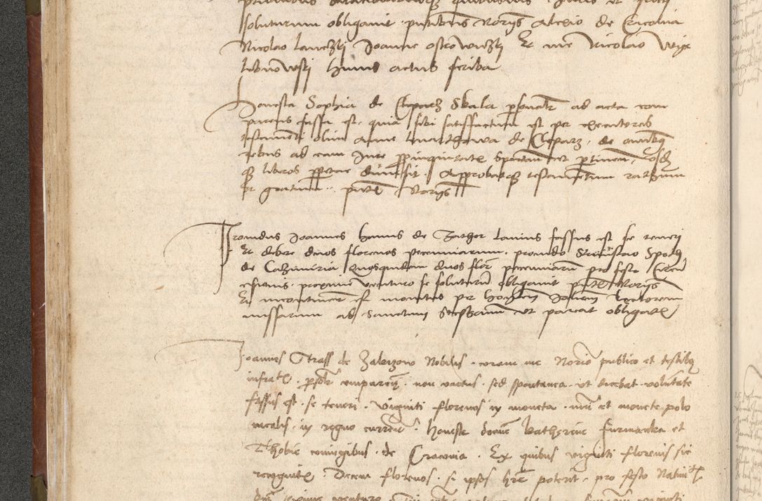 Zdjęcie nr 75 dla obiektu archiwalnego: Acta obligationum coram reverendo patre domino Thoma Rosnowsky canonico et officiali generali Cracoviensi ad annum Domini 1518