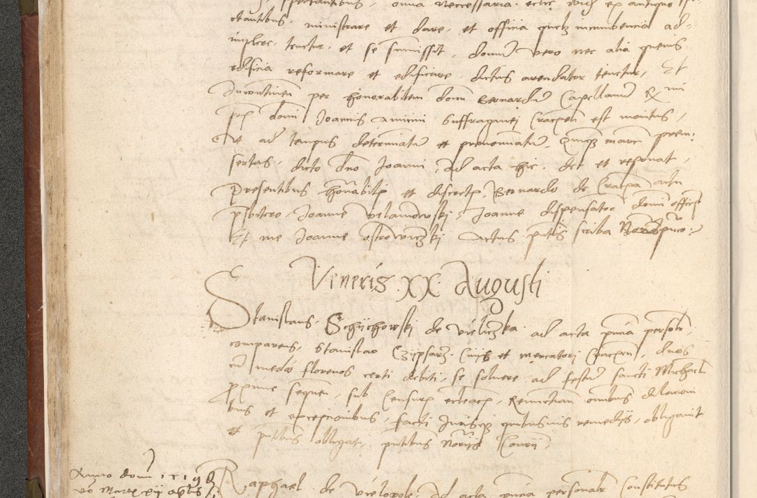 Zdjęcie nr 55 dla obiektu archiwalnego: Acta obligationum coram reverendo patre domino Thoma Rosnowsky canonico et officiali generali Cracoviensi ad annum Domini 1518