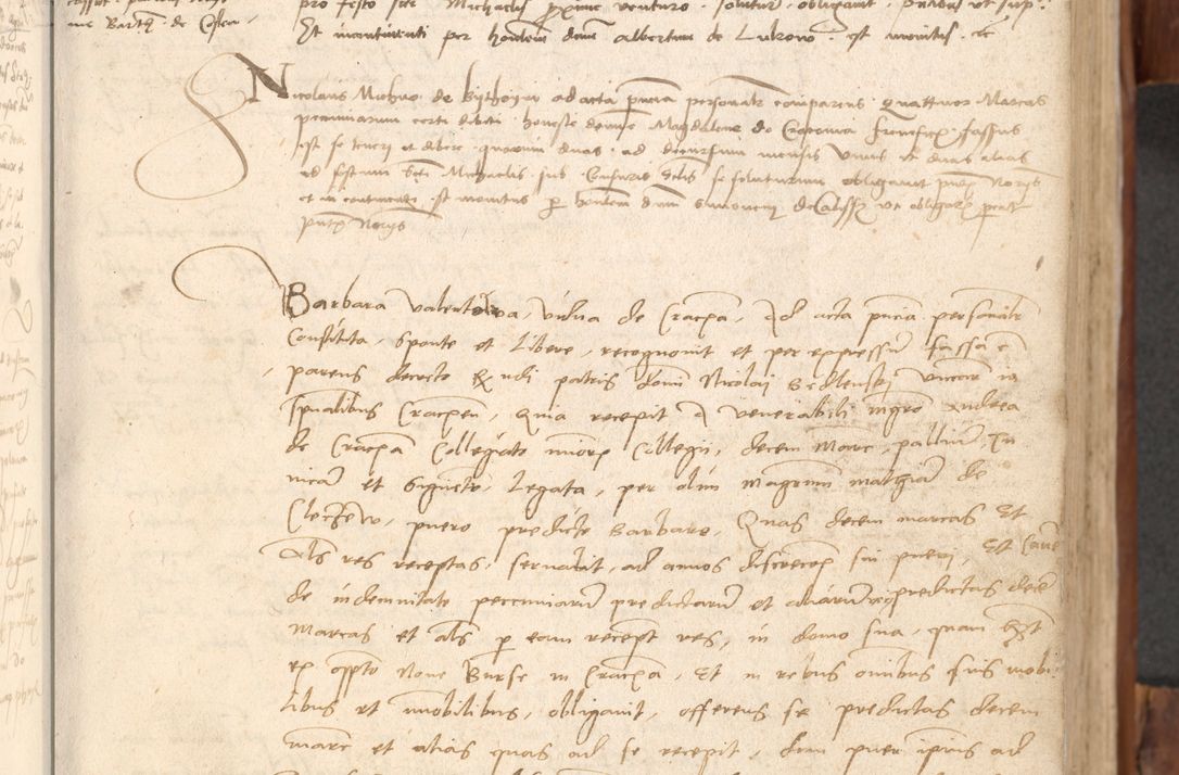 Zdjęcie nr 44 dla obiektu archiwalnego: Acta obligationum coram reverendo patre domino Thoma Rosnowsky canonico et officiali generali Cracoviensi ad annum Domini 1518