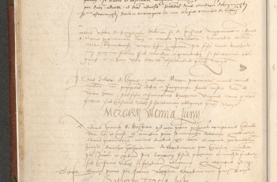 Zdjęcie nr 41 dla obiektu archiwalnego: Acta obligationum coram reverendo patre domino Thoma Rosnowsky canonico et officiali generali Cracoviensi ad annum Domini 1518