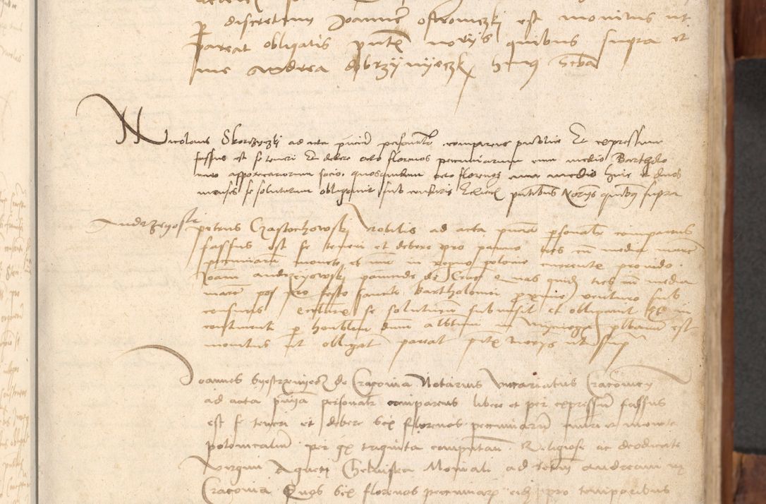 Zdjęcie nr 30 dla obiektu archiwalnego: Acta obligationum coram reverendo patre domino Thoma Rosnowsky canonico et officiali generali Cracoviensi ad annum Domini 1518