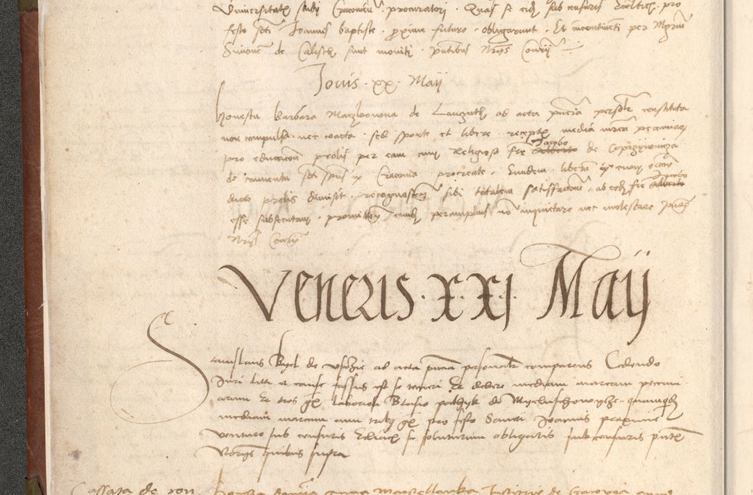 Zdjęcie nr 27 dla obiektu archiwalnego: Acta obligationum coram reverendo patre domino Thoma Rosnowsky canonico et officiali generali Cracoviensi ad annum Domini 1518