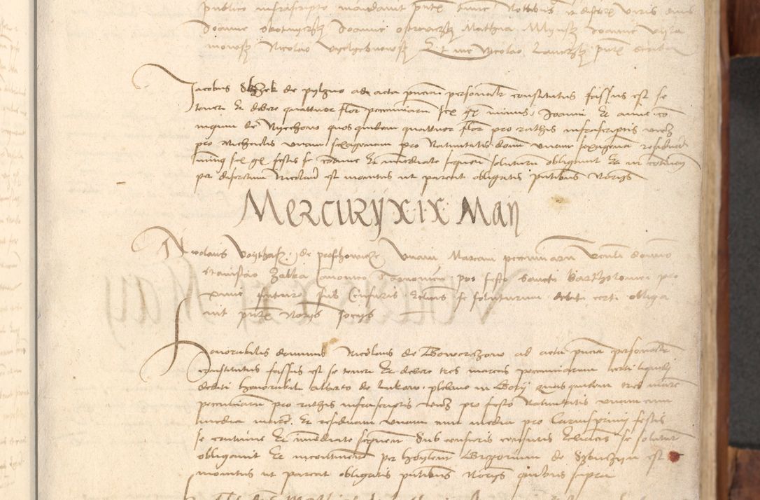 Zdjęcie nr 26 dla obiektu archiwalnego: Acta obligationum coram reverendo patre domino Thoma Rosnowsky canonico et officiali generali Cracoviensi ad annum Domini 1518