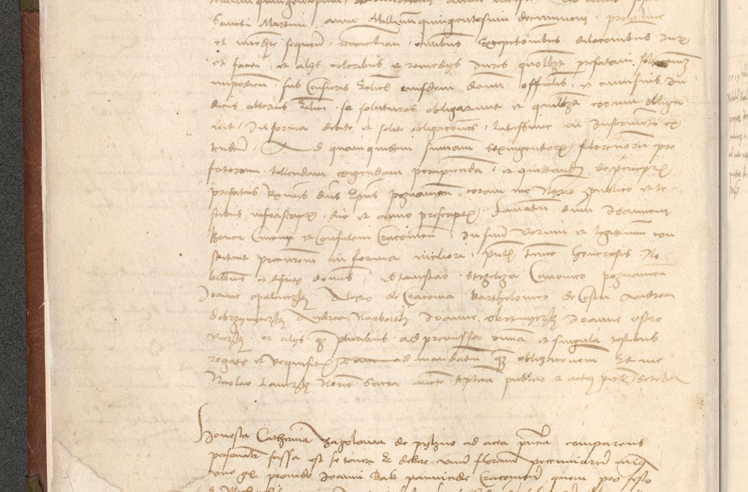 Zdjęcie nr 23 dla obiektu archiwalnego: Acta obligationum coram reverendo patre domino Thoma Rosnowsky canonico et officiali generali Cracoviensi ad annum Domini 1518