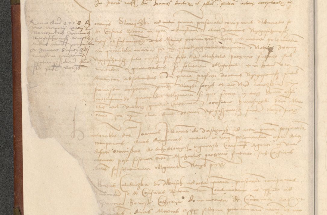 Zdjęcie nr 13 dla obiektu archiwalnego: Acta obligationum coram reverendo patre domino Thoma Rosnowsky canonico et officiali generali Cracoviensi ad annum Domini 1518