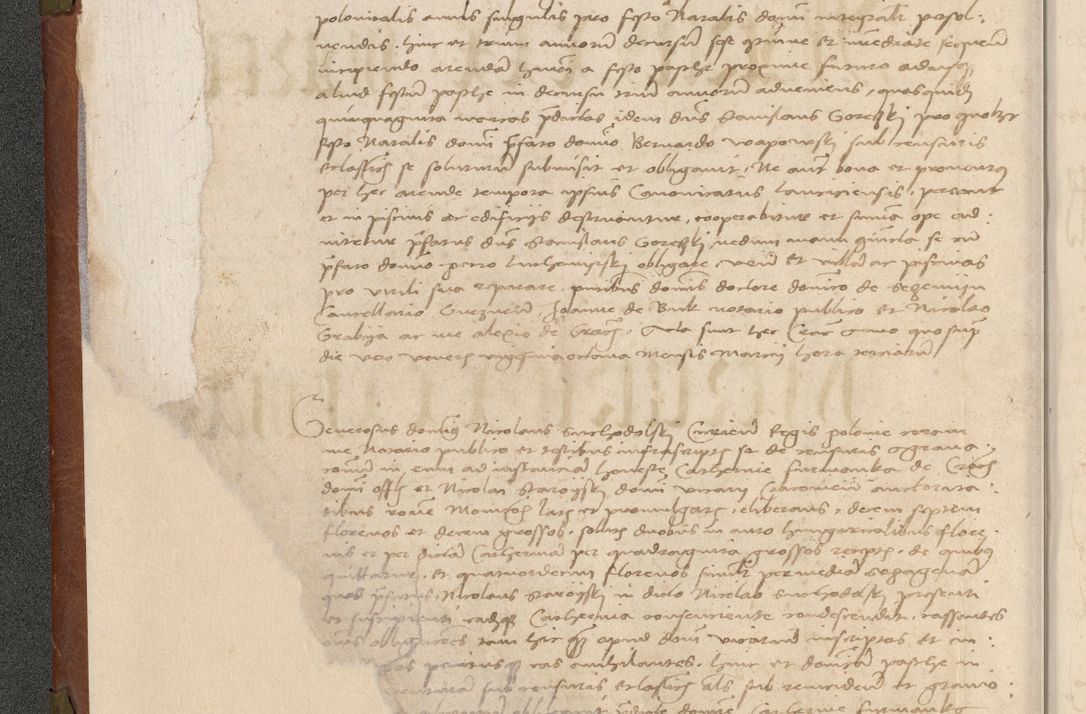 Zdjęcie nr 9 dla obiektu archiwalnego: Acta obligationum coram reverendo patre domino Thoma Rosnowsky canonico et officiali generali Cracoviensi ad annum Domini 1518