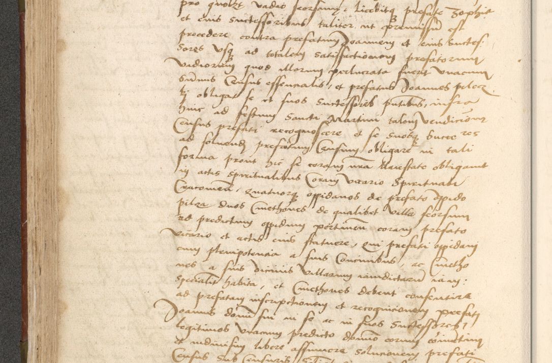 Zdjęcie nr 209 dla obiektu archiwalnego: Acta obligationum coram reverendo patre domino Thoma Rosnowsky canonico et officiali generali Cracoviensi ad annum Domini 1518