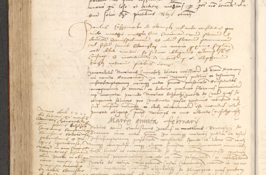 Zdjęcie nr 395 dla obiektu archiwalnego: Acta obligationum coram reverendo patre domino Thoma Rosnowsky canonico et officiali generali Cracoviensi ad annum Domini 1518