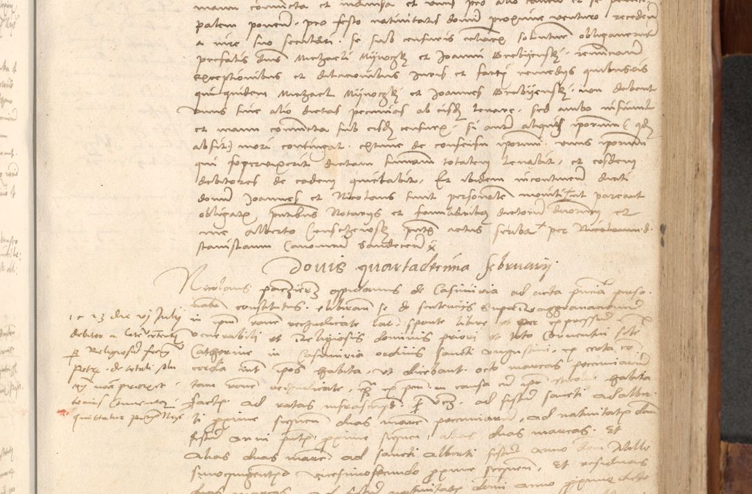 Zdjęcie nr 398 dla obiektu archiwalnego: Acta obligationum coram reverendo patre domino Thoma Rosnowsky canonico et officiali generali Cracoviensi ad annum Domini 1518