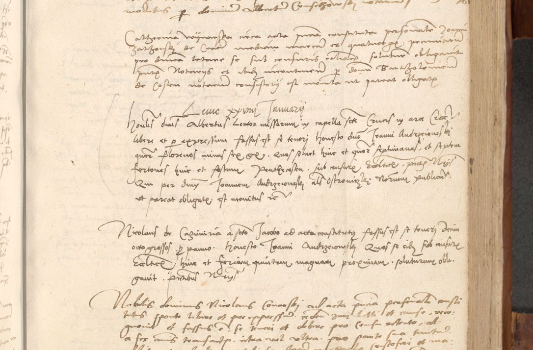 Zdjęcie nr 392 dla obiektu archiwalnego: Acta obligationum coram reverendo patre domino Thoma Rosnowsky canonico et officiali generali Cracoviensi ad annum Domini 1518