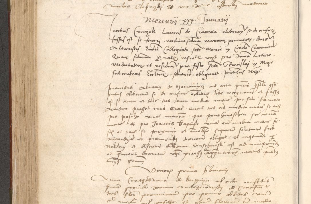 Zdjęcie nr 393 dla obiektu archiwalnego: Acta obligationum coram reverendo patre domino Thoma Rosnowsky canonico et officiali generali Cracoviensi ad annum Domini 1518