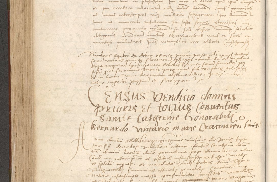 Zdjęcie nr 385 dla obiektu archiwalnego: Acta obligationum coram reverendo patre domino Thoma Rosnowsky canonico et officiali generali Cracoviensi ad annum Domini 1518