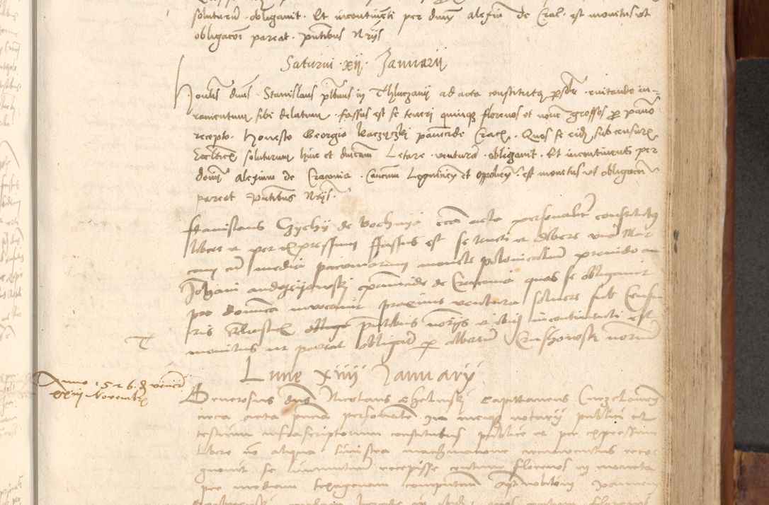 Zdjęcie nr 388 dla obiektu archiwalnego: Acta obligationum coram reverendo patre domino Thoma Rosnowsky canonico et officiali generali Cracoviensi ad annum Domini 1518