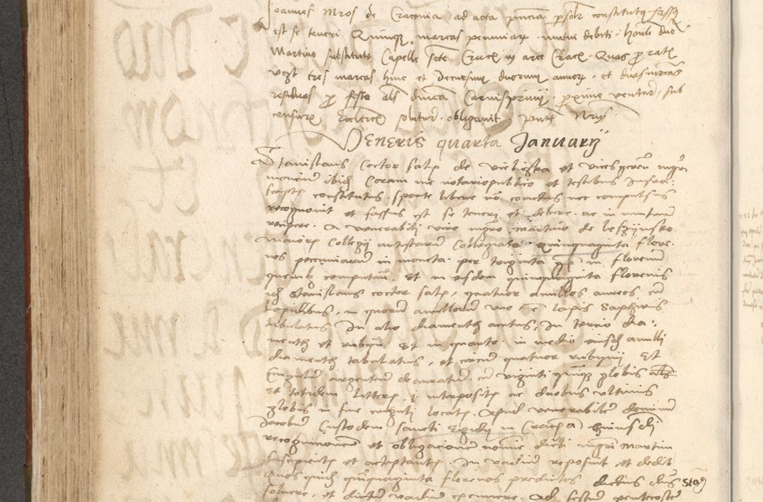 Zdjęcie nr 383 dla obiektu archiwalnego: Acta obligationum coram reverendo patre domino Thoma Rosnowsky canonico et officiali generali Cracoviensi ad annum Domini 1518