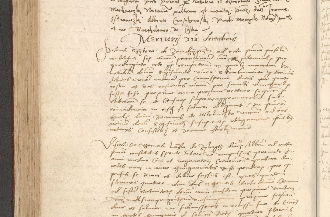 Zdjęcie nr 377 dla obiektu archiwalnego: Acta obligationum coram reverendo patre domino Thoma Rosnowsky canonico et officiali generali Cracoviensi ad annum Domini 1518