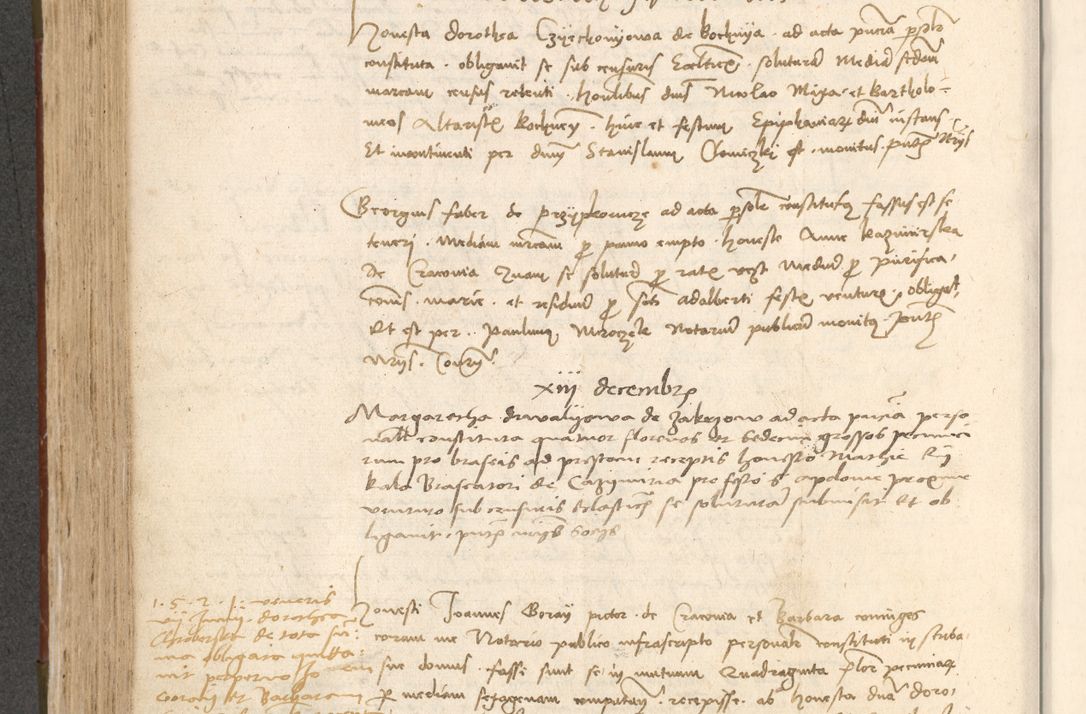 Zdjęcie nr 375 dla obiektu archiwalnego: Acta obligationum coram reverendo patre domino Thoma Rosnowsky canonico et officiali generali Cracoviensi ad annum Domini 1518