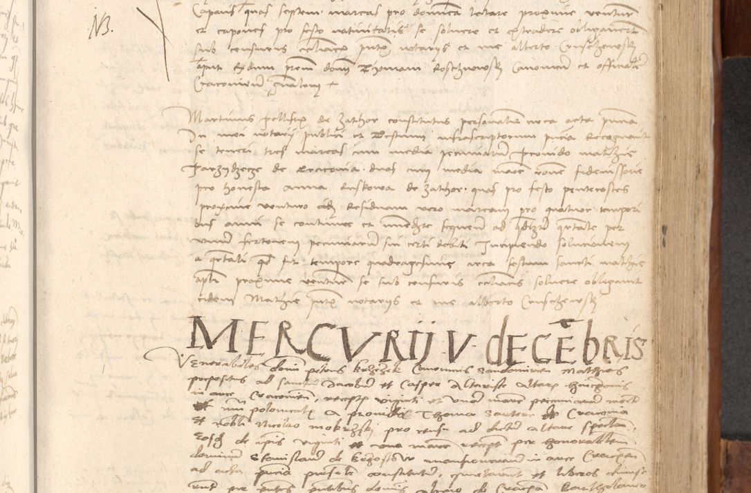 Zdjęcie nr 372 dla obiektu archiwalnego: Acta obligationum coram reverendo patre domino Thoma Rosnowsky canonico et officiali generali Cracoviensi ad annum Domini 1518