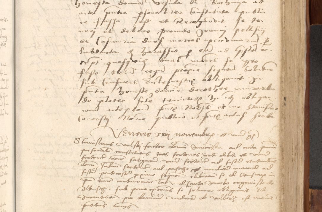 Zdjęcie nr 370 dla obiektu archiwalnego: Acta obligationum coram reverendo patre domino Thoma Rosnowsky canonico et officiali generali Cracoviensi ad annum Domini 1518