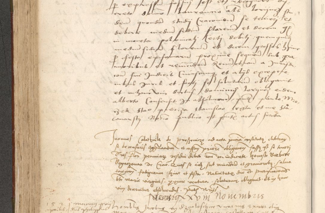 Zdjęcie nr 371 dla obiektu archiwalnego: Acta obligationum coram reverendo patre domino Thoma Rosnowsky canonico et officiali generali Cracoviensi ad annum Domini 1518