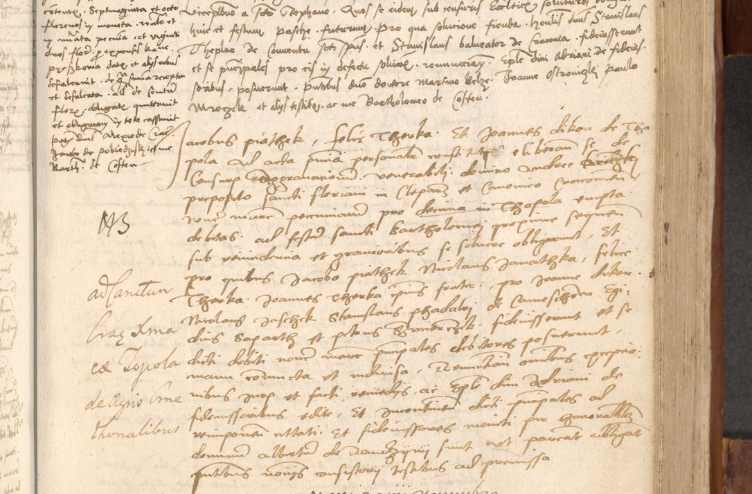 Zdjęcie nr 368 dla obiektu archiwalnego: Acta obligationum coram reverendo patre domino Thoma Rosnowsky canonico et officiali generali Cracoviensi ad annum Domini 1518