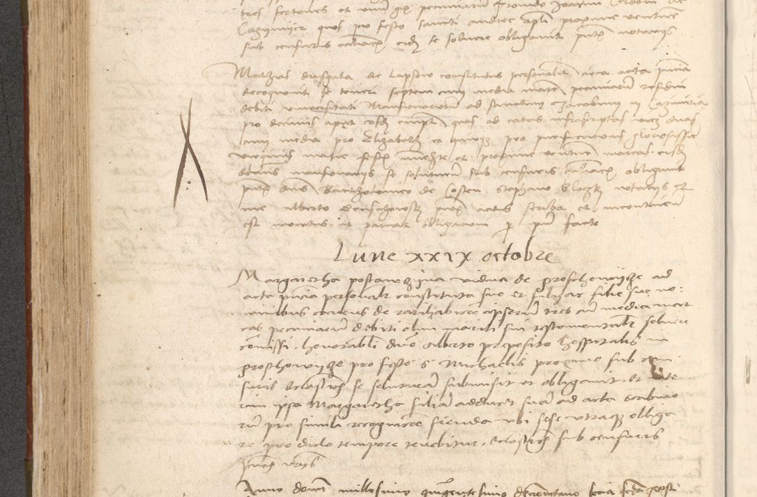 Zdjęcie nr 363 dla obiektu archiwalnego: Acta obligationum coram reverendo patre domino Thoma Rosnowsky canonico et officiali generali Cracoviensi ad annum Domini 1518