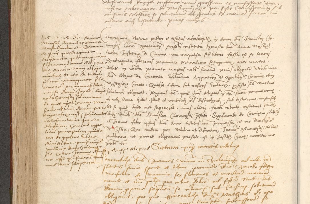 Zdjęcie nr 355 dla obiektu archiwalnego: Acta obligationum coram reverendo patre domino Thoma Rosnowsky canonico et officiali generali Cracoviensi ad annum Domini 1518